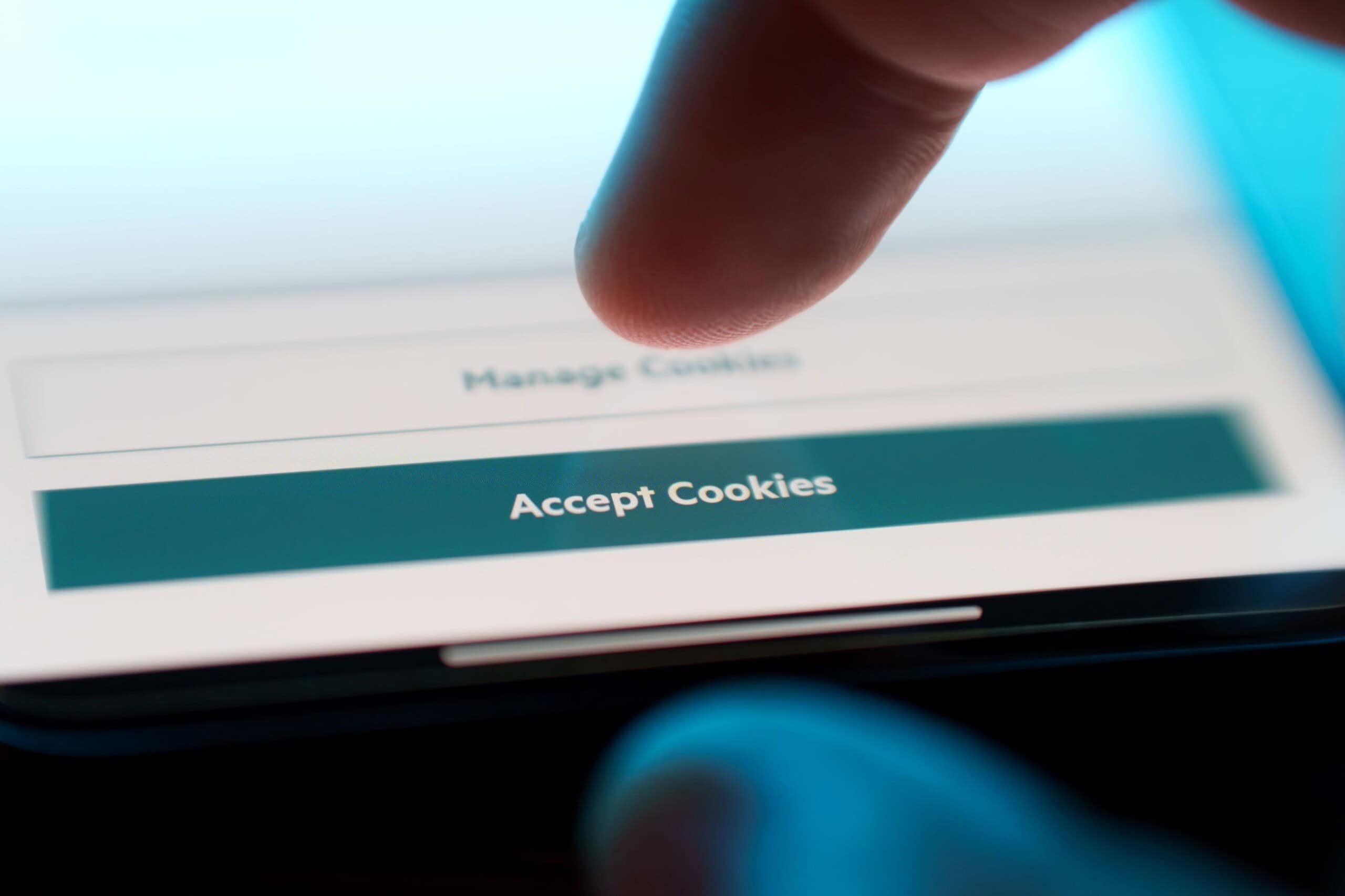 Accepting Cookies on Websites